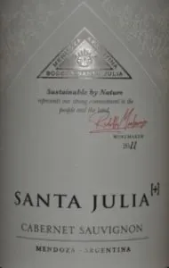 Santa Julia Cabernet Sauvignon Mendoza