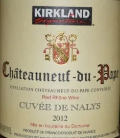 2012 Kirkland Signature Chateauneuf du Pape