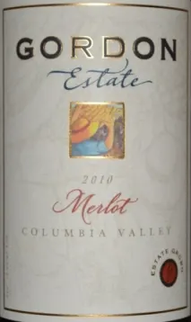 2010 Gordon Estate Columbia Valley Merlot