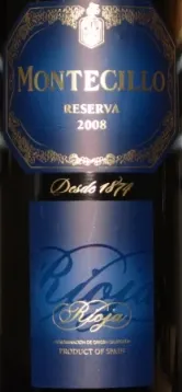 2008 Montecillo Rioja Reserva