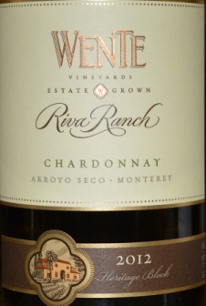 2012 Wente Riva Ranch Chardonnay