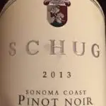 2013 Schug Sonoma Coast Pinot Noir