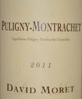 2011 David Moret Puligny-Montrachet 