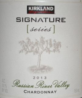 2013 Kirkland Signature Russian River Chardonnay