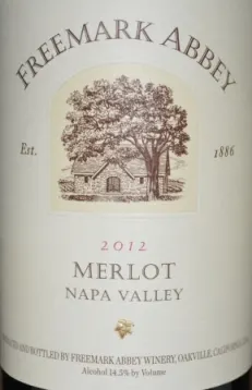 2012 Freemark Abbey Merlot