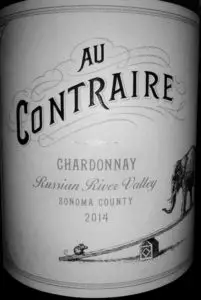 2014 Au Contraire Chardonnay
