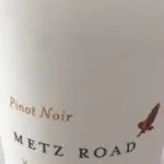 2012 Metz Road Monterey Pinot Noir