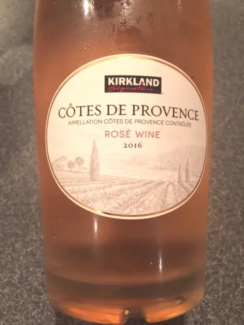 2016 Kirkland Signature Cotes de Provence Rose