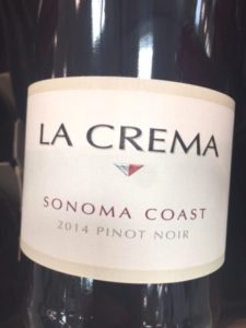 2014 La Crema Sonoma Coast Pinot Noir
