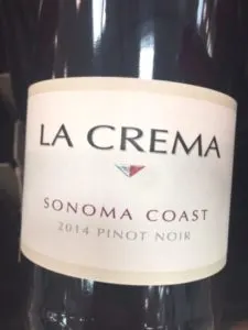 2014 La Crema Sonoma Coast Pinot Noir