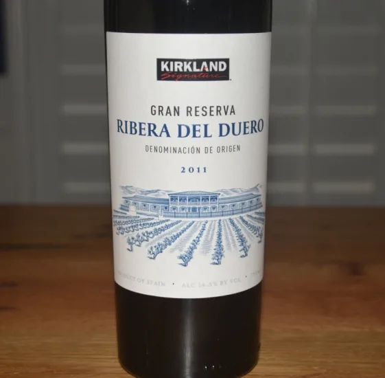 2011 Kirkland Signature Ribera del Duero Gran Reserva