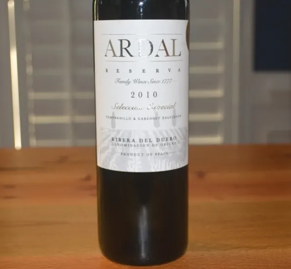 2010 Bodegas Balbas Ardal Reserva Selection Especial Ribera del Duero