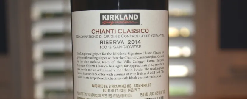 2014 Kirkland Signature Chianti Classico Riserva