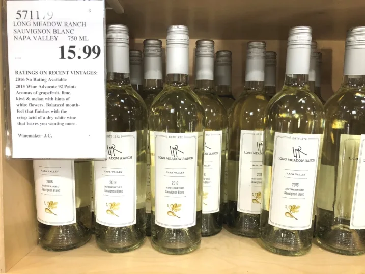 2016 Long Meadow Ranch Rutherford Sauvignon Blanc