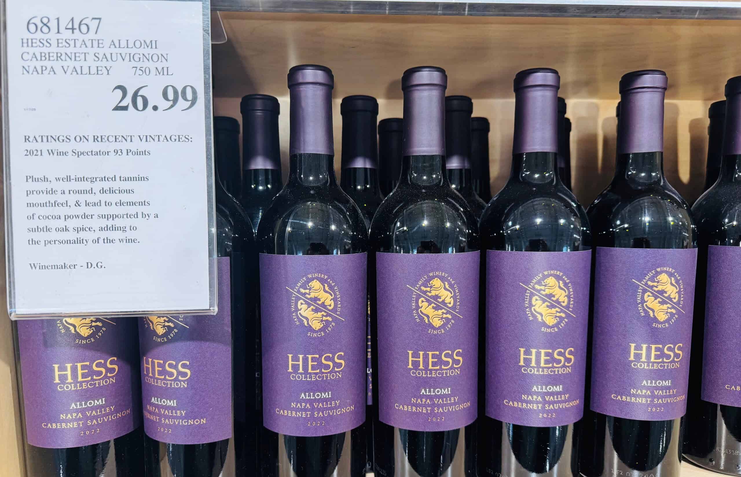 Hess Allomi Cabernet