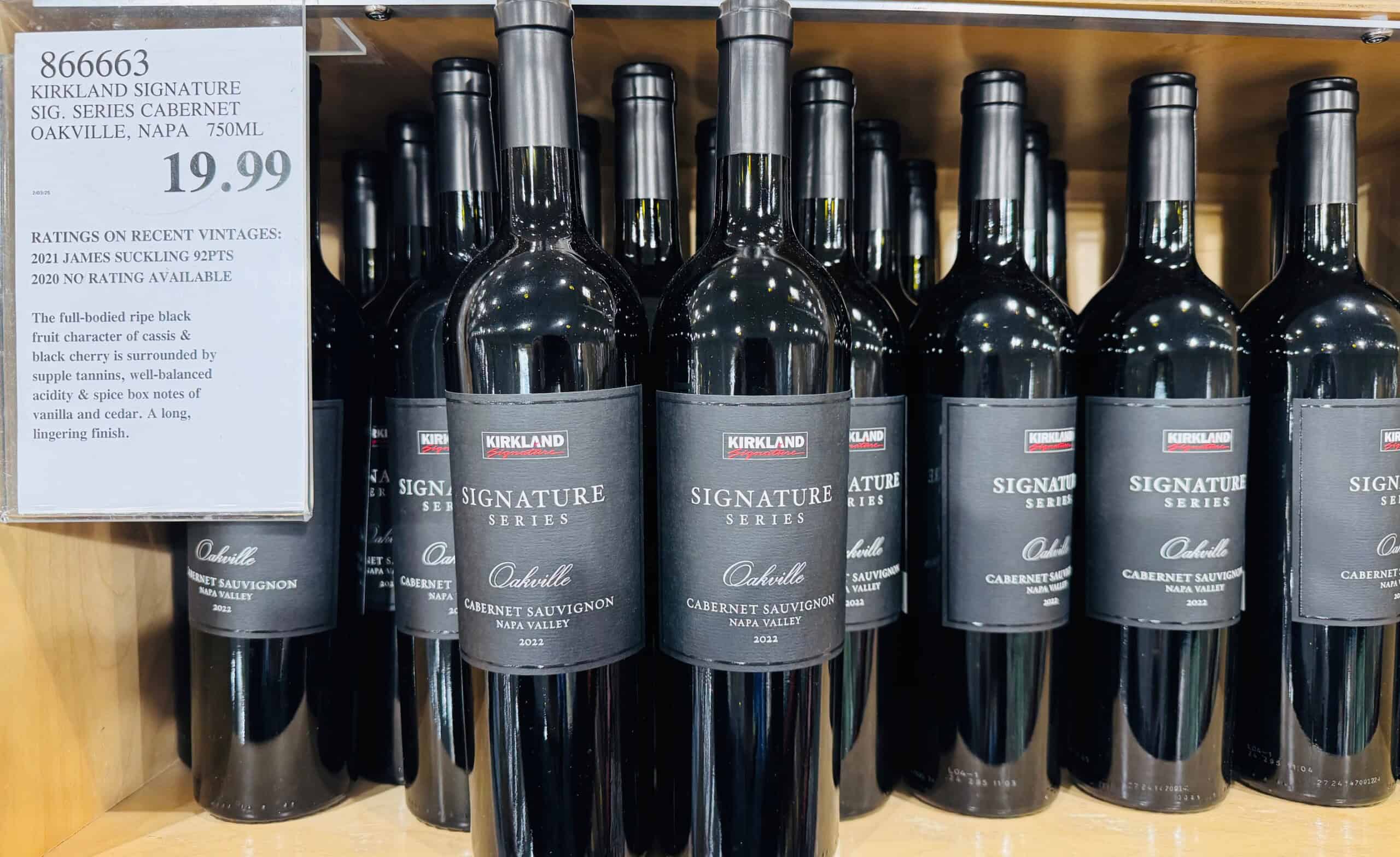 Kirkland Signature Oakville Cabernet Sauvignon