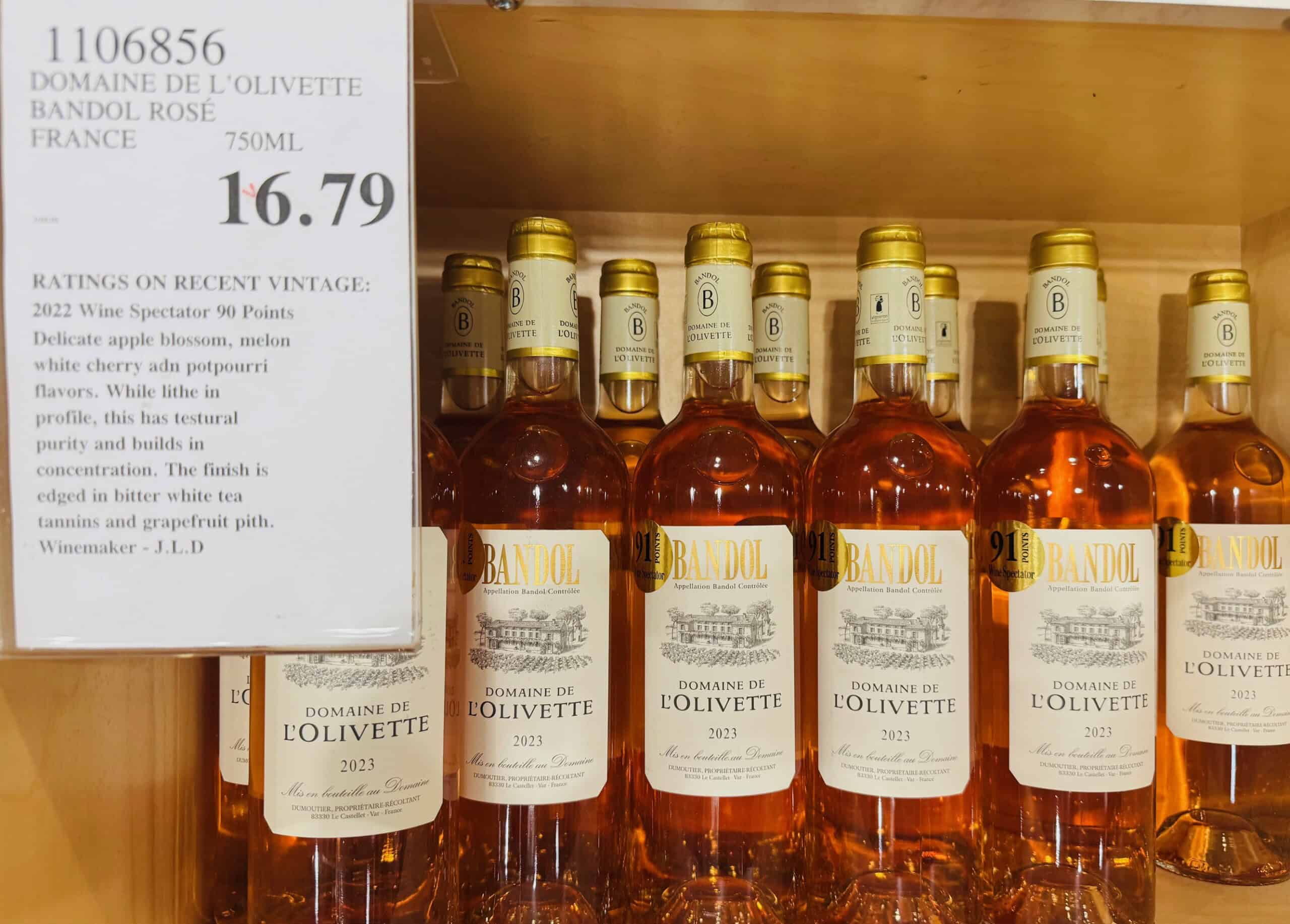 Domaine de L'Olivette Bandol Rose