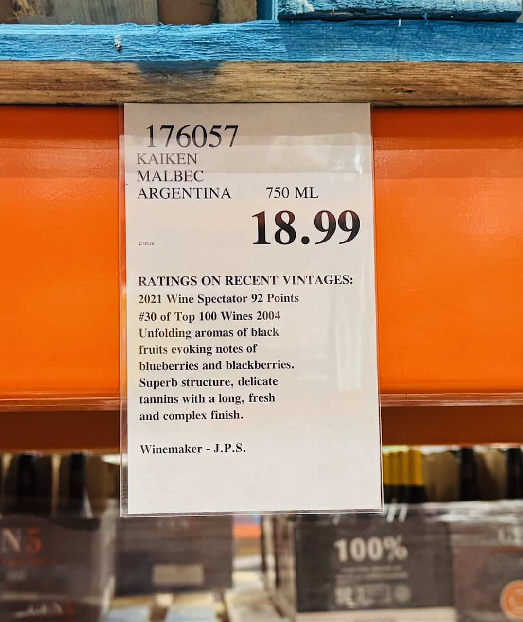 2021 Kaiken Ultra Malbec