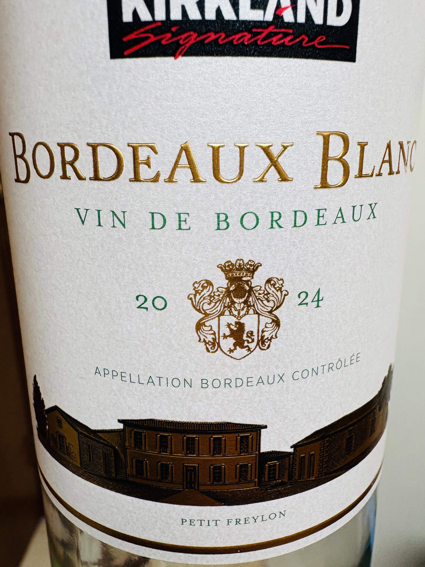 Kirkland Bordeaux Blanc