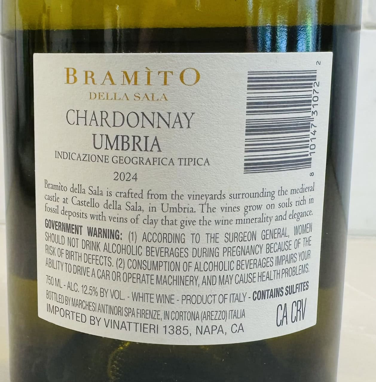 Antinori Bramito Della Sala Chardonnay Umbria