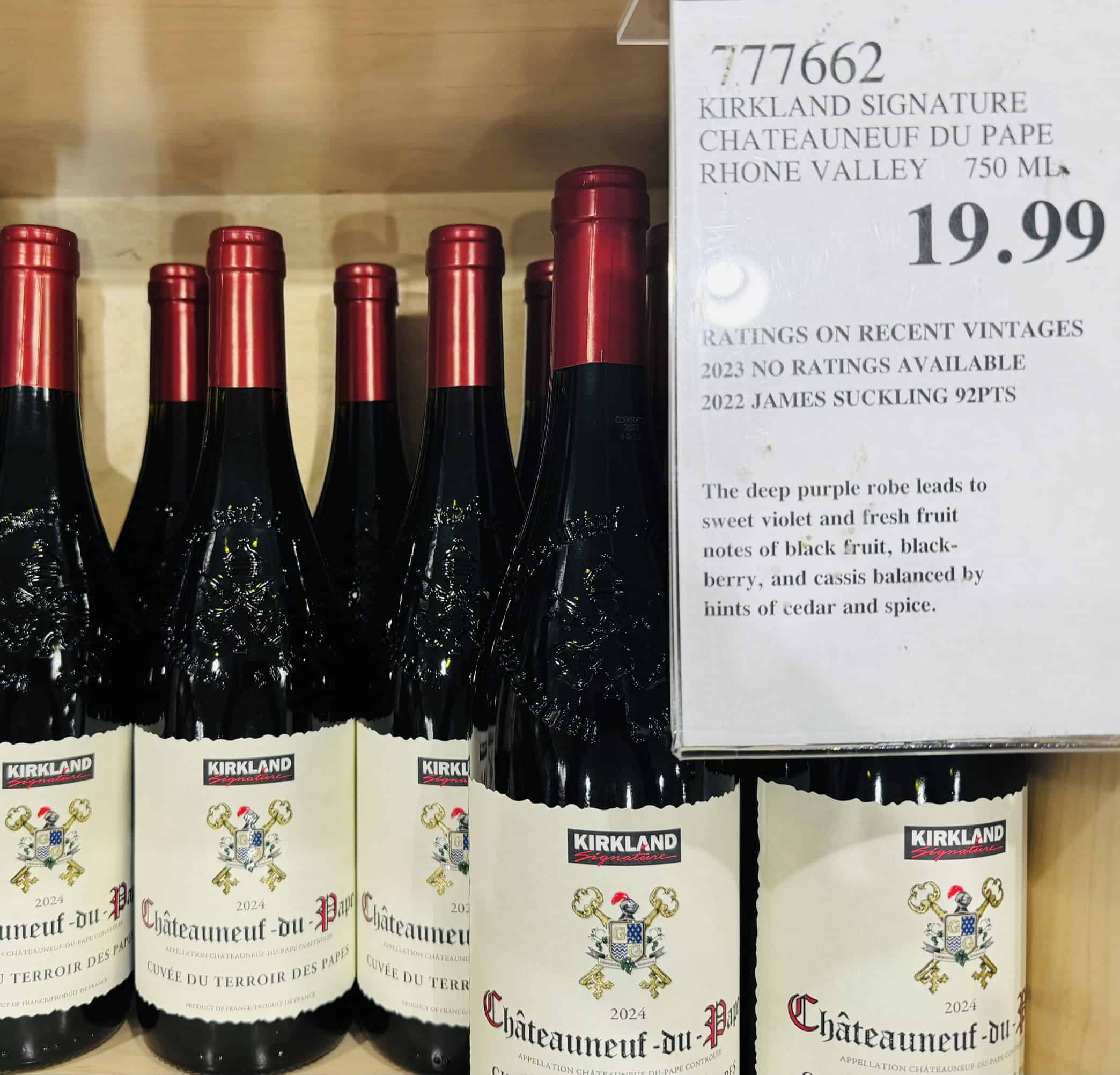 Kirkland Signature Chateauneuf du Pape