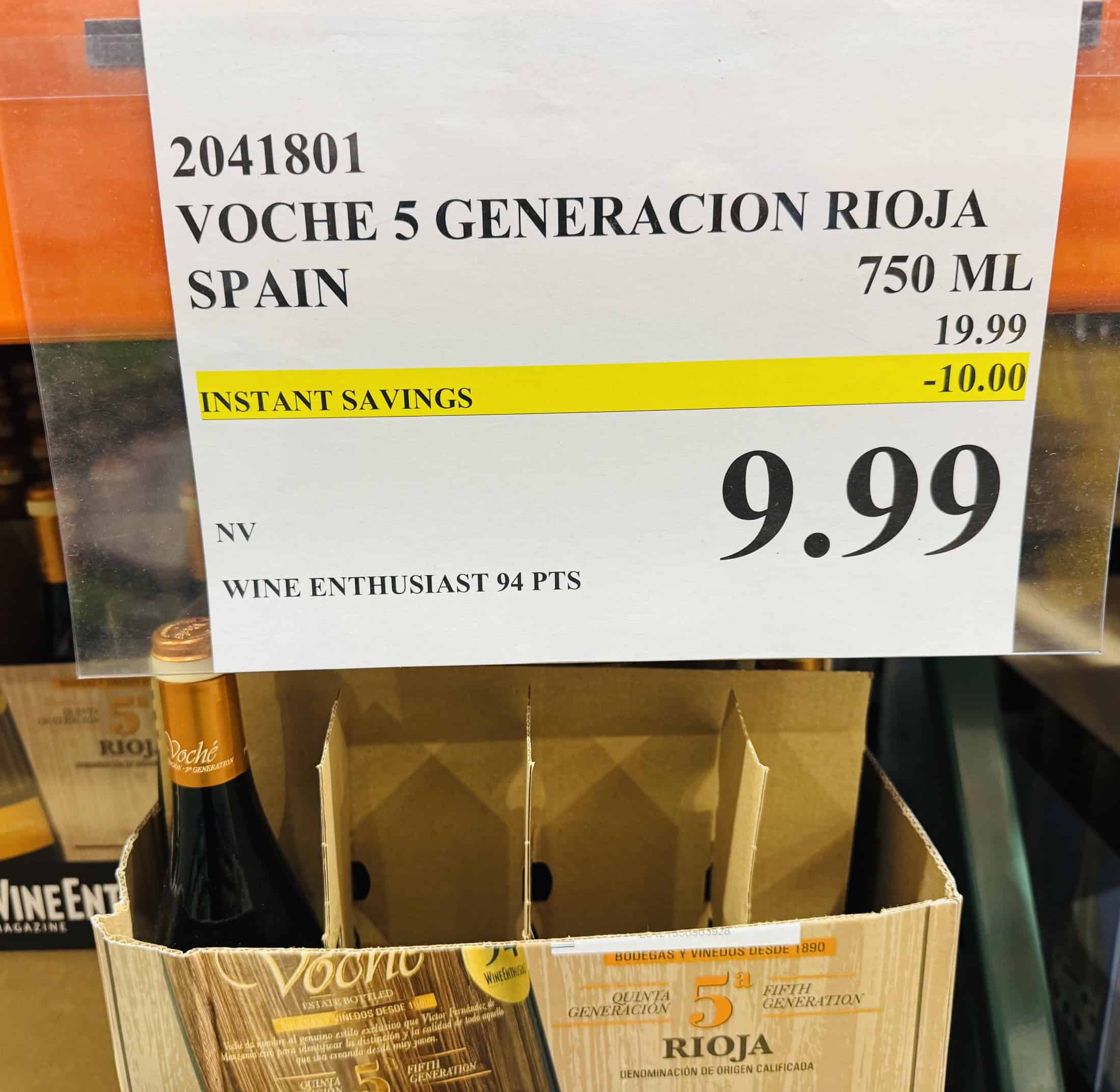 Bodegas Manzanos Voche 5 Generacion Rioja