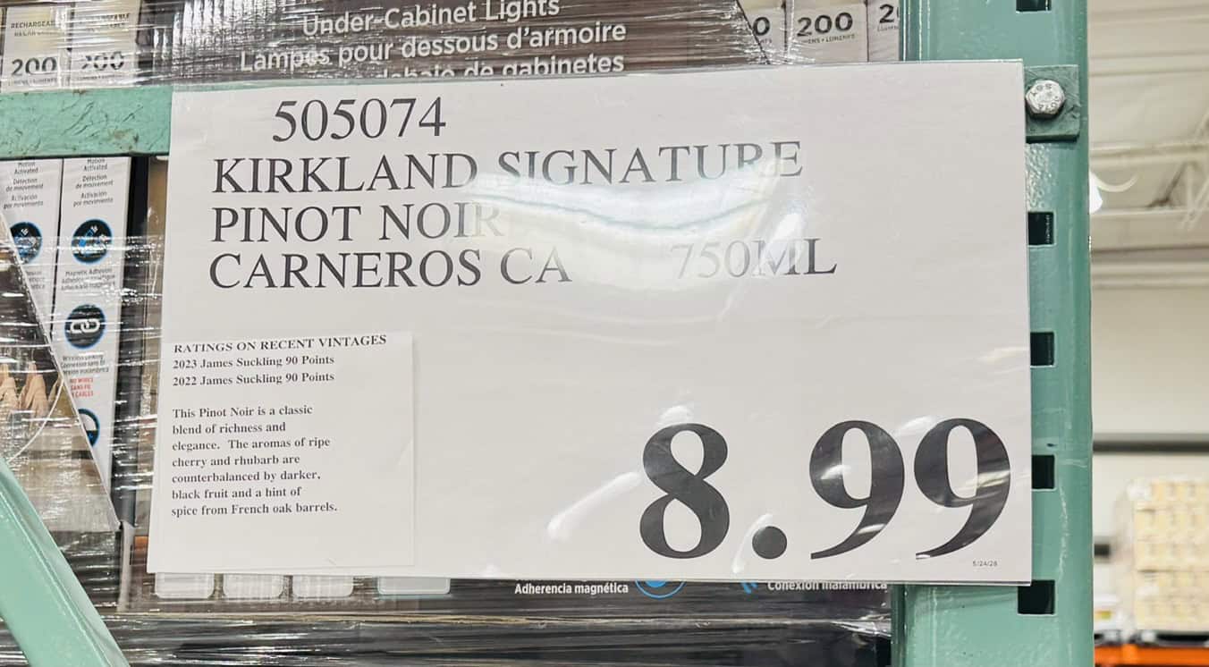 2024 Kirkland Signature Carneros Pinot Noir