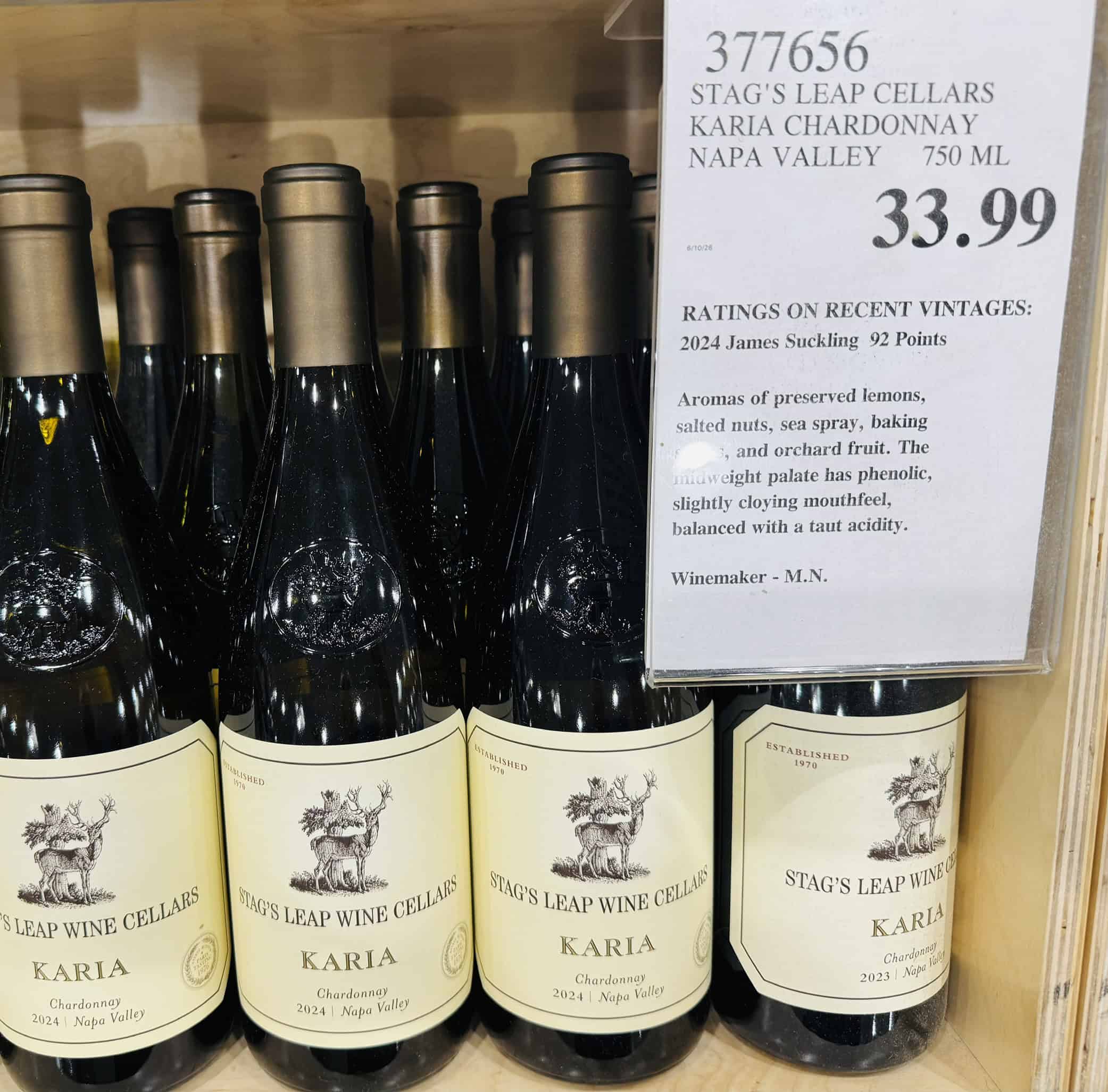 2024 Stag's Leap Wine Cellars Karia Chardonnay