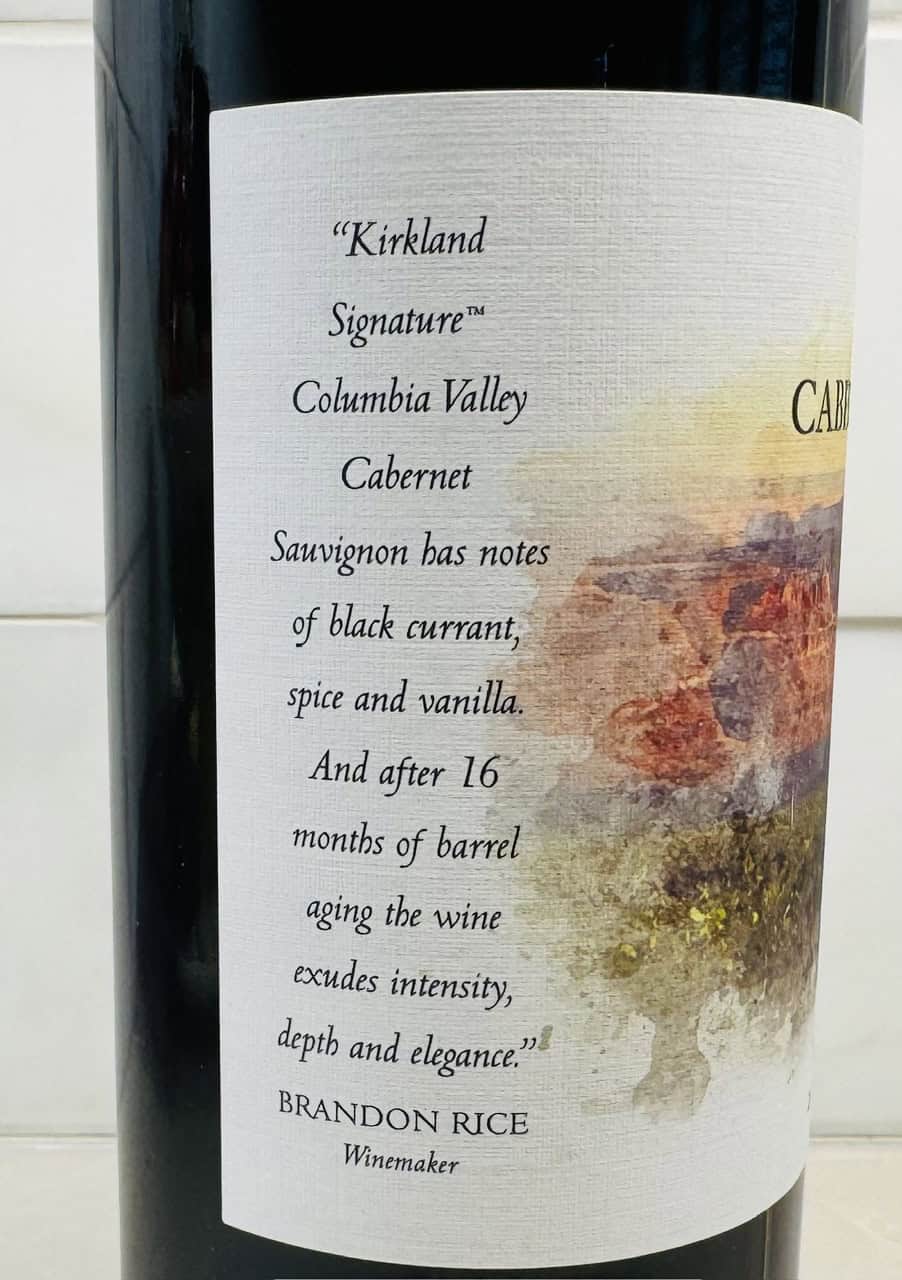 Kirkland Signature Columbia Valley Cabernet Sauvignon