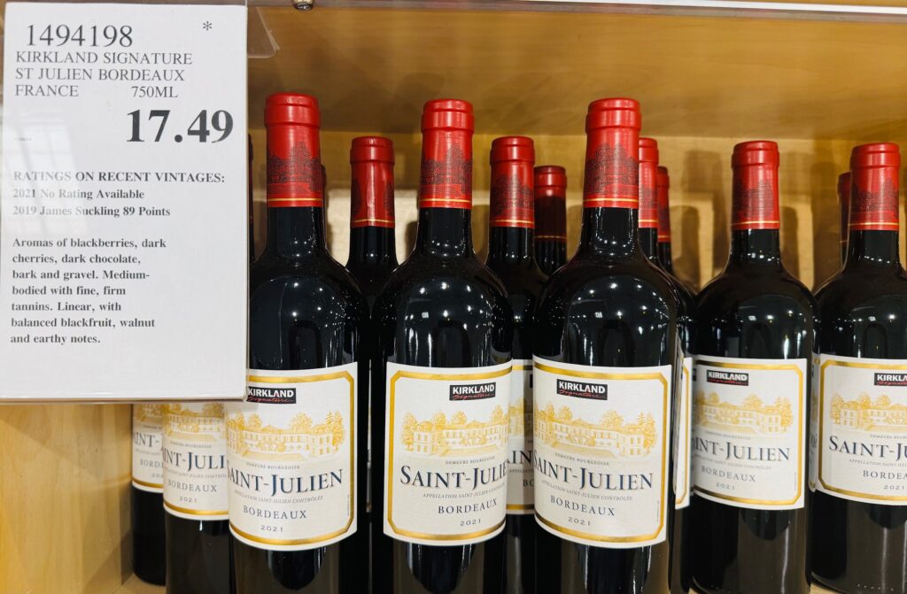 Kirkland Signature Saint-Julien Bordeaux