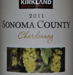 2011 Kirkland Signature Sonoma Chardonnay