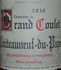 2010 Domaine du Grand Coulet Chateauneuf-du-Pape