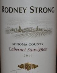 2010 Rodney Strong Sonoma Cabernet Sauvignon