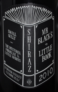 2010 Small Gully Mr Blacks Little Book Shiraz
