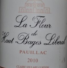 2010 La Fleur de Haut-Bages Liberal Pauillac Bordeaux