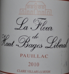 2010 La Fleur de Haut-Bages Liberal Pauillac Bordeaux