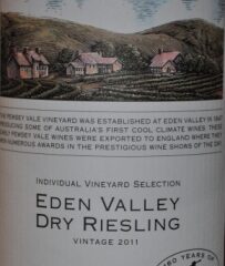 2011 Pewsey Vale Eden Valley Dry Riesling