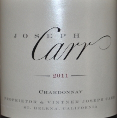 2011 Joseph Carr Sonoma Coast Chardonnay