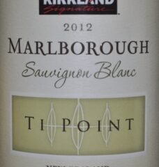 2012 Kirkland Signature Ti Point Marlborough Sauvignon Blanc