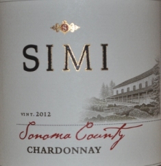 2012 Simi Sonoma Chardonnay