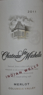 2011 Chateau Ste. Michelle Indian Wells Merlot