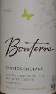 2012 Bonterra Sauvignon Blanc