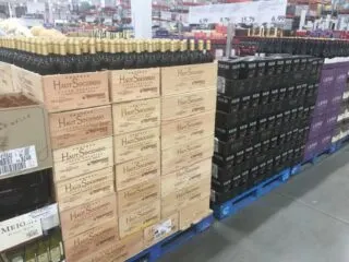 free wooden wine boxes from Costco