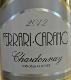 2012 Ferrari Carano Sonoma Chardonnay