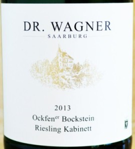 2013 Dr Wagner Riesling Kabinett