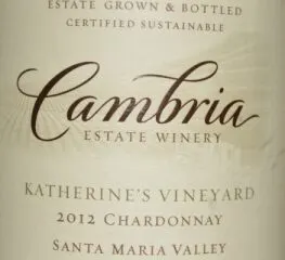 2012 Cambria Katherine's Vineyard Chardonnay