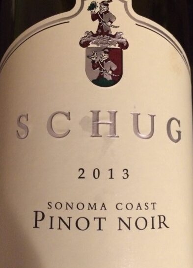 2013 Schug Sonoma Coast Pinot Noir