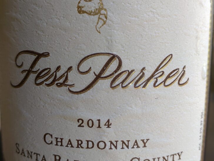 2014 Fess Parker Chardonnay Santa Barbara