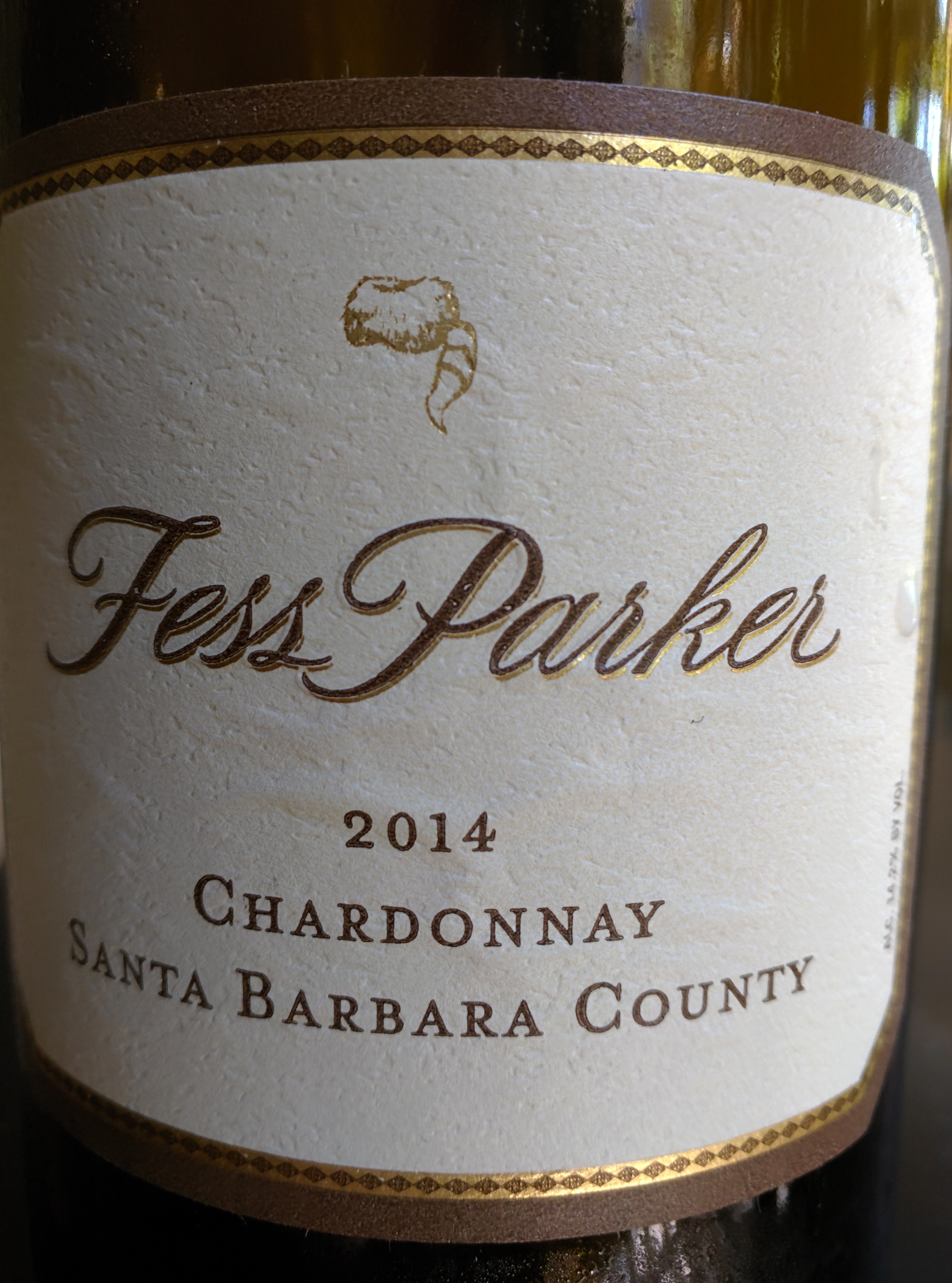 2014 Fess Parker Chardonnay Santa Barbara
