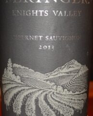 2013 Beringer Knights Valley Cabernet Sauvignon
